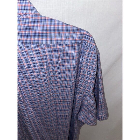 Polo Ralph Lauren Men’s Dress Shirt Size Large Blue Pink Striped Business Formal - Picture 10 of 12